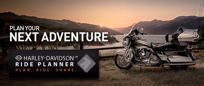 Ride planner Harley-Davidson
